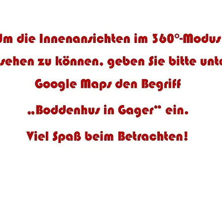 Boddenhus 12 Gager